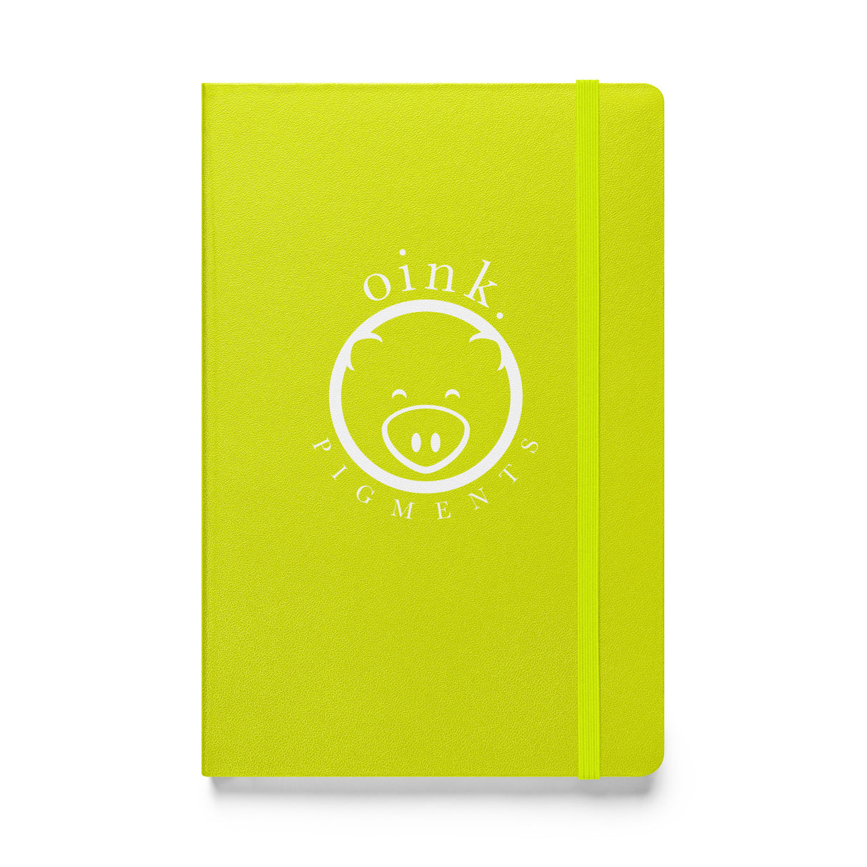 Hardcover bound notebook