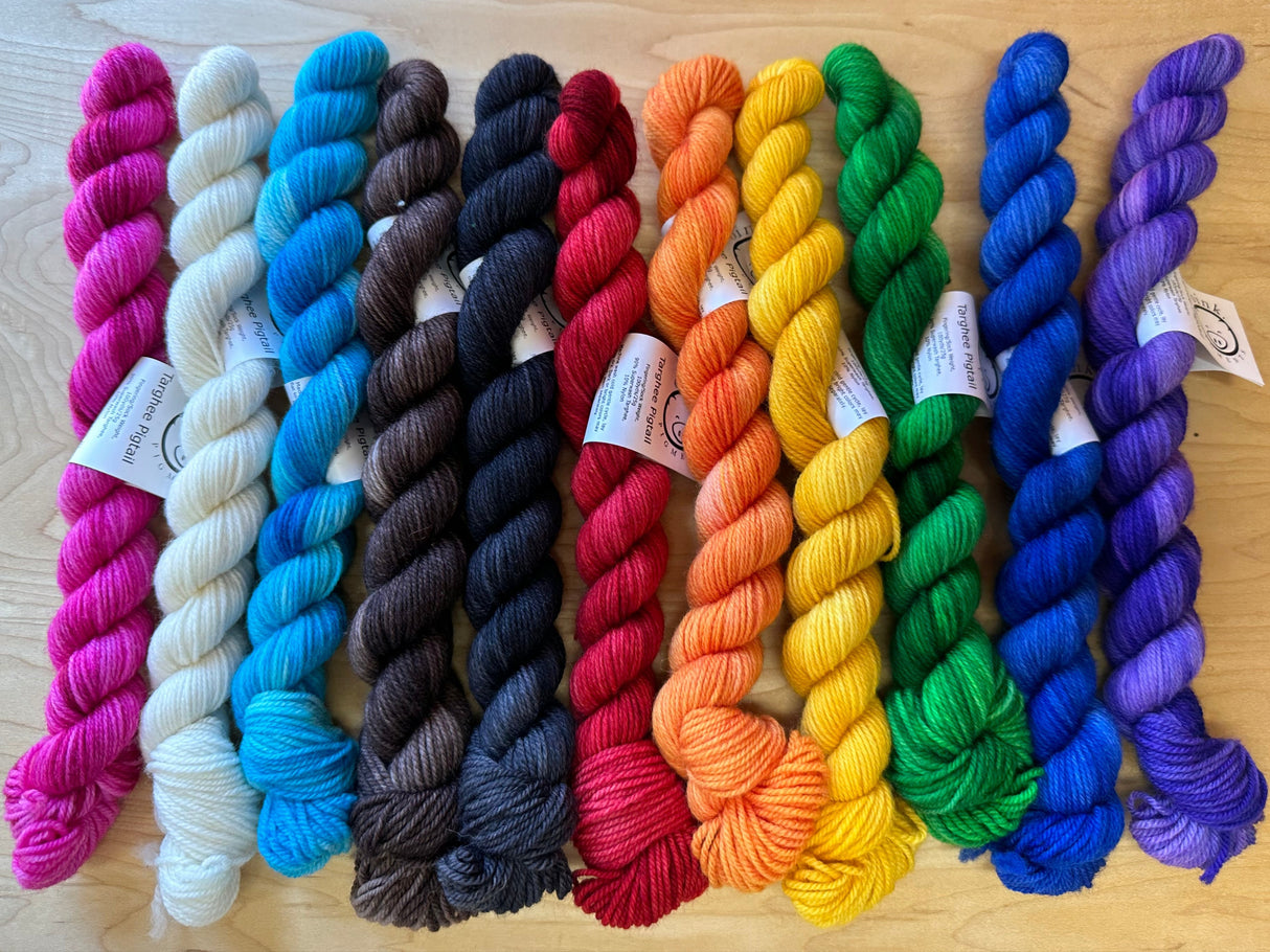 Inclusive Rainbow Pigtail Set