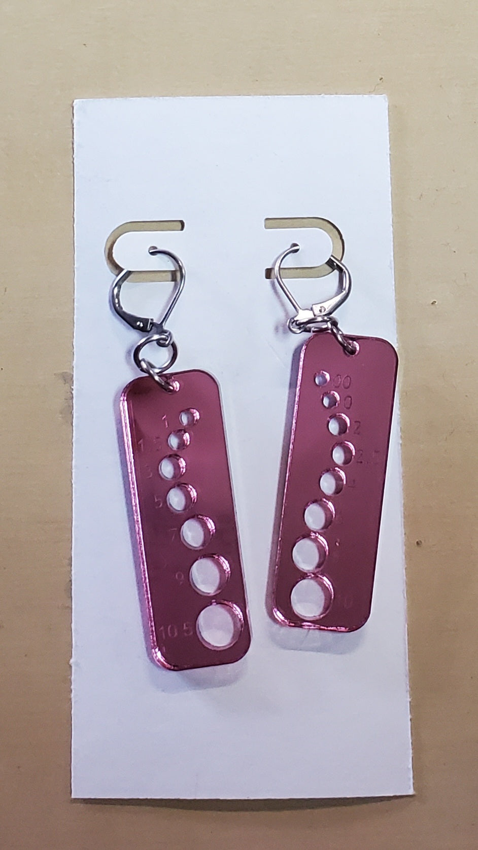 Needle Gauge Earrings