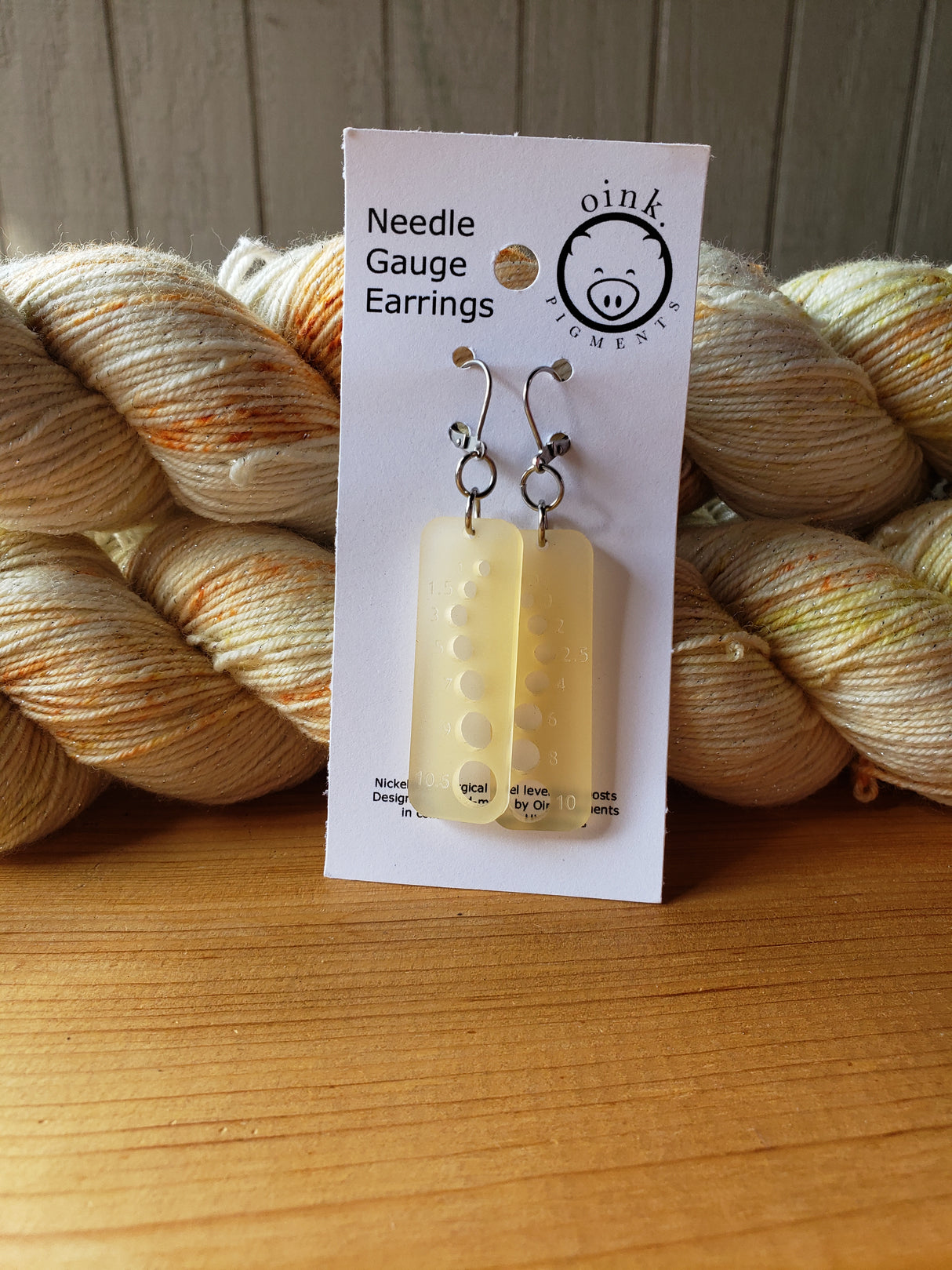 Needle Gauge Earrings