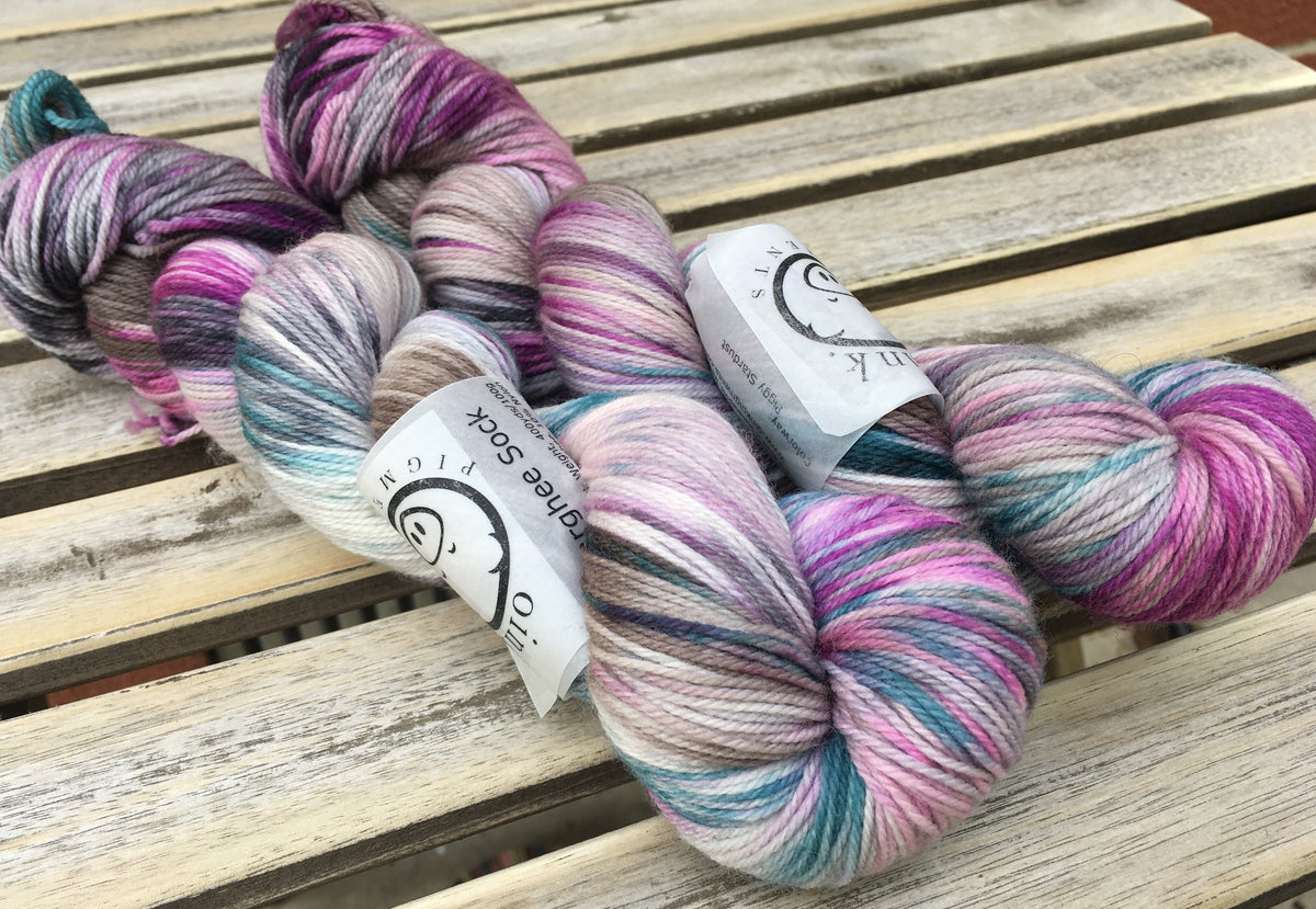 Cotton Candy Clouds - Yarn – Oink Pigments