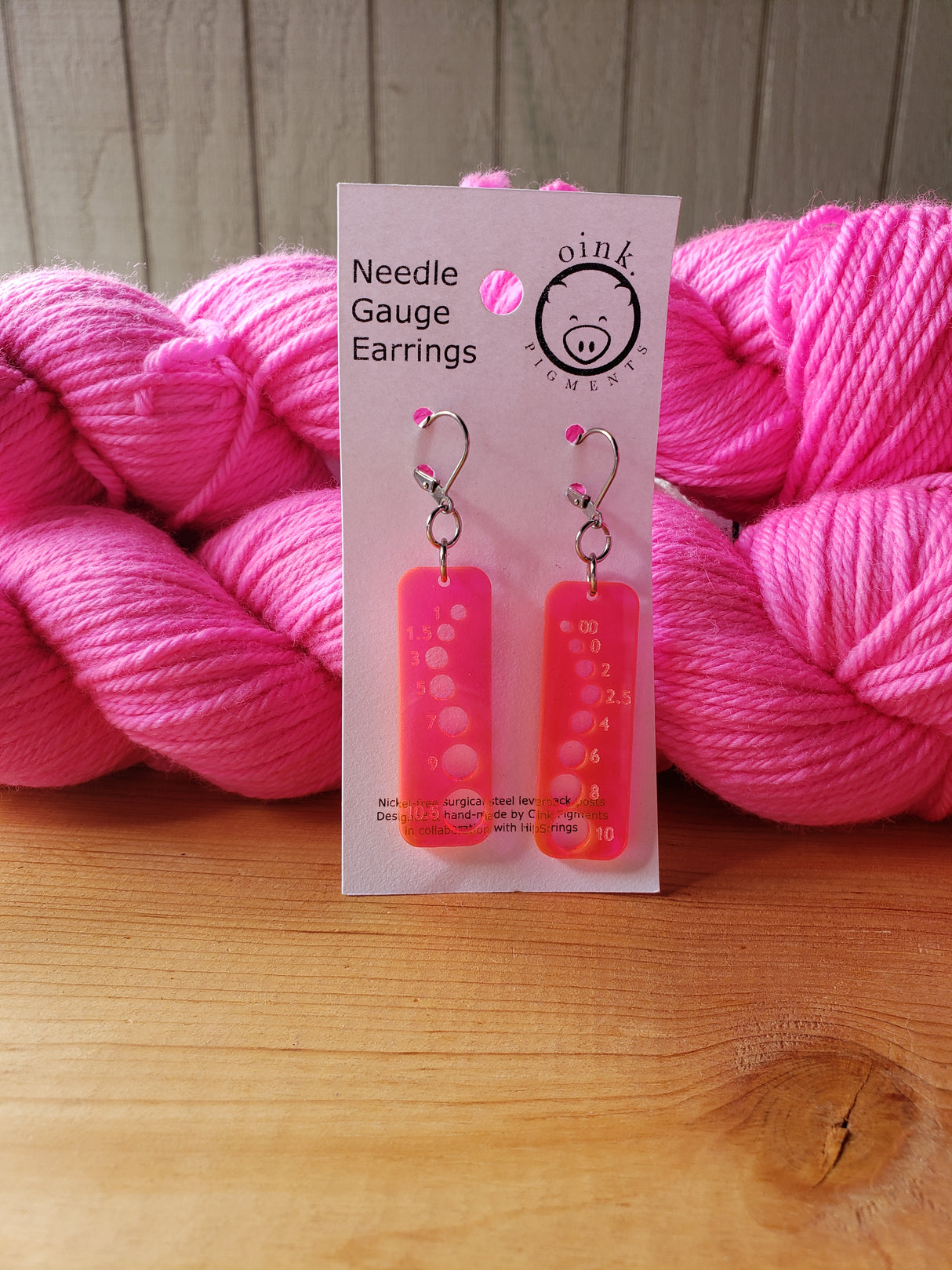 Needle Gauge Earrings