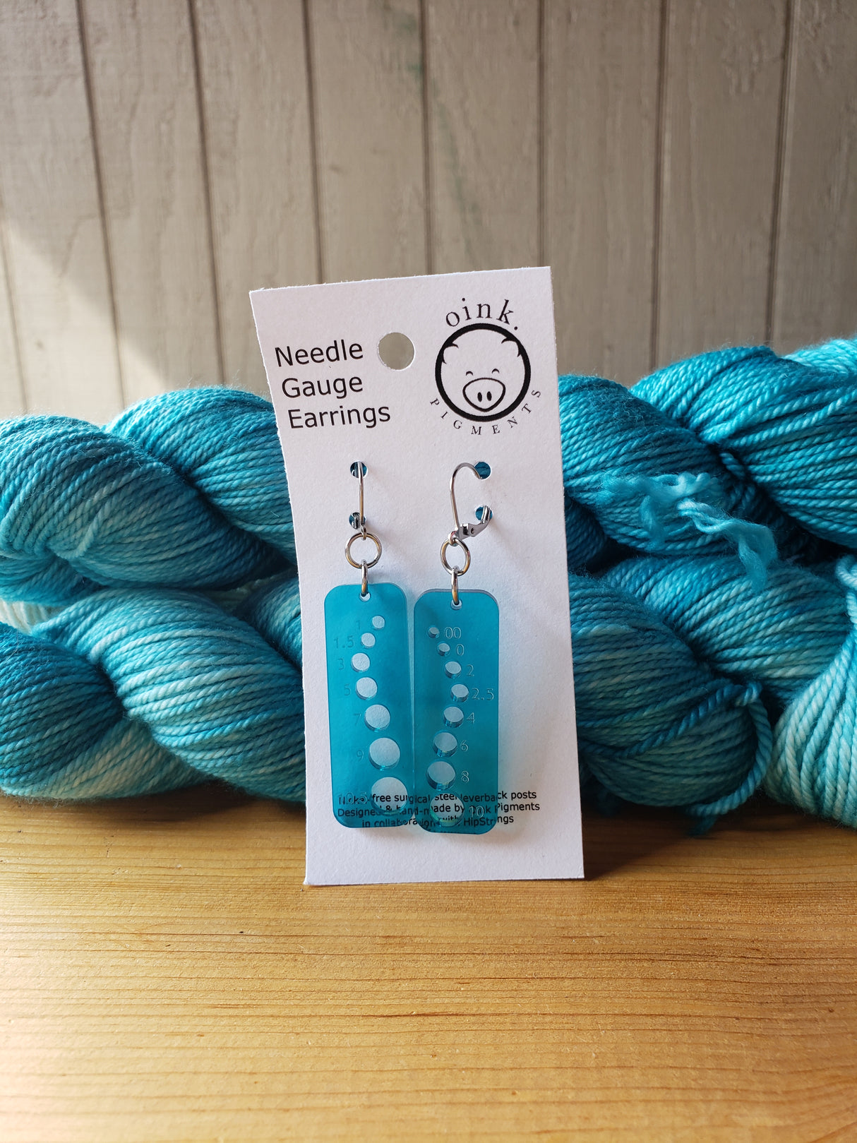 Needle Gauge Earrings