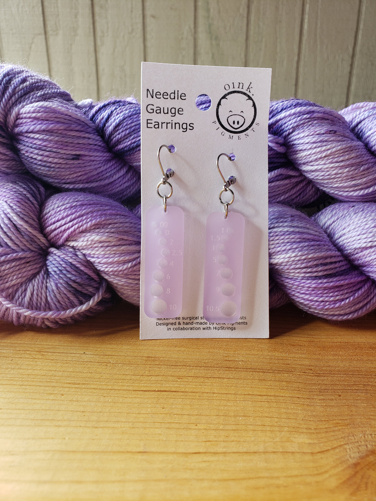 Needle Gauge Earrings