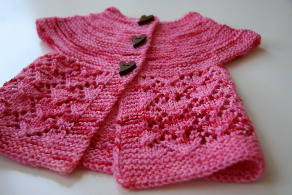 Baby Valentine Sweater by Helena Bristow