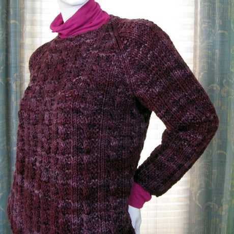 Rough Cut Raglan by Therese Chynoweth