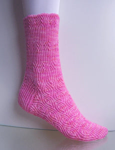 Crème de Noyaux Socks by Dagmar Mora