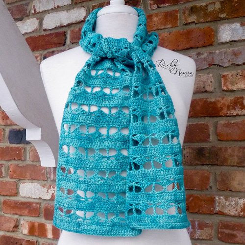 Midnight Shadows Scarf by Rachy Newin