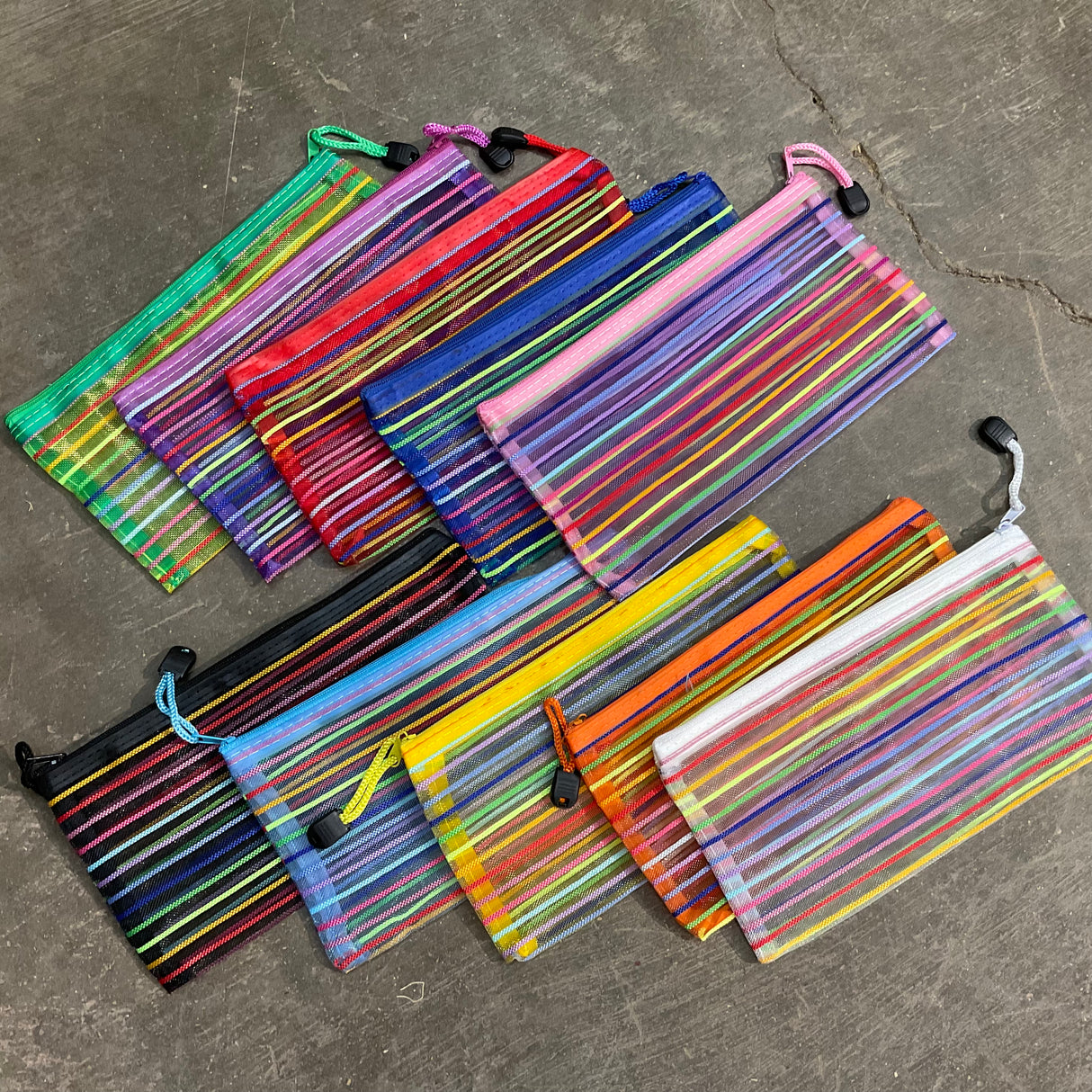 Rainbow Zipper Pouch