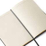 Hardcover bound notebook