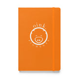 Hardcover bound notebook