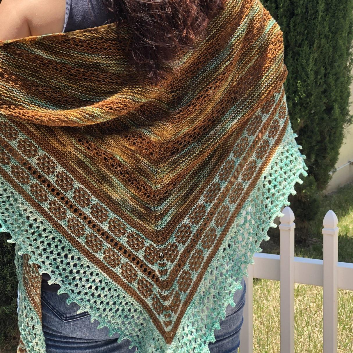 Ridge Wedding Shawl by Kathrine Jewell Harris