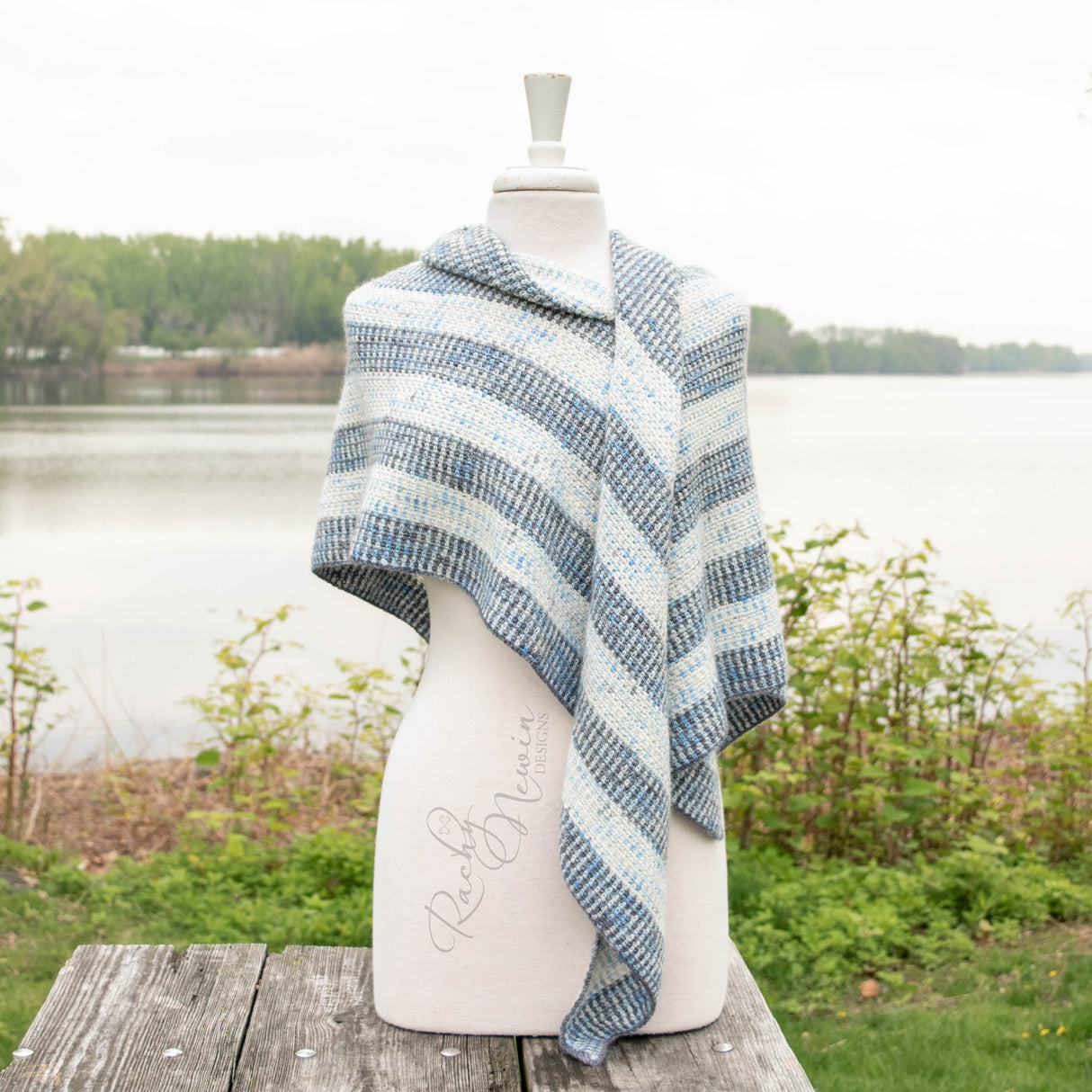 Through The Clouds Shawl Kit